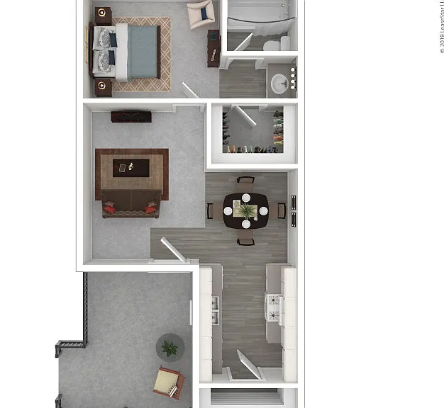 Plan 1 Floorplan Diagram