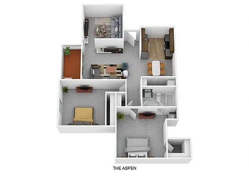 Floor plan The Aspen