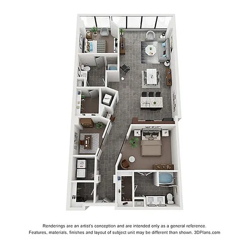 Floor plan Pinot Noir