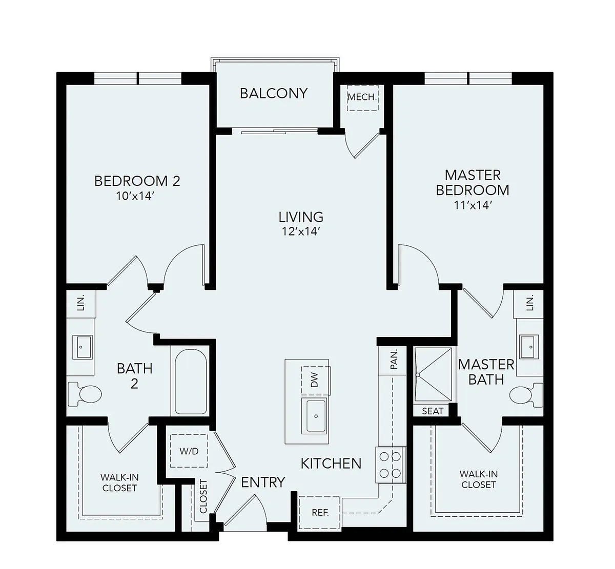 Floor plan B1a
