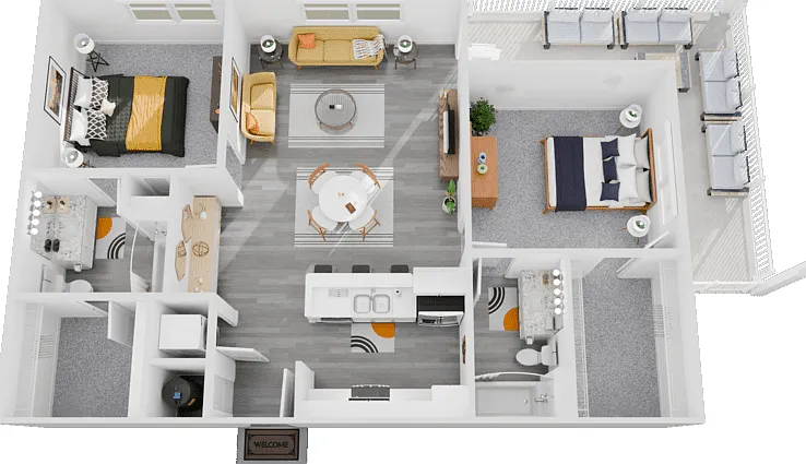 B2 Floorplan Diagram