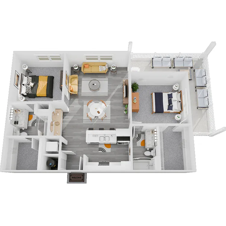 Floor plan B2
