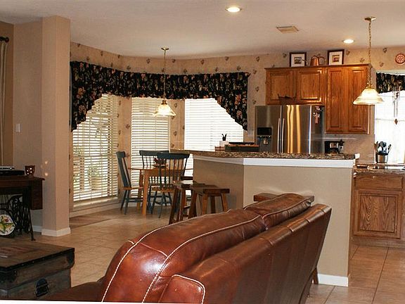 Family room open to kitchen breakfast areas.