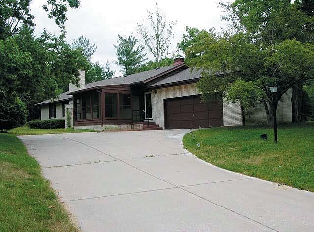 Two Car Garage and Screened Porch