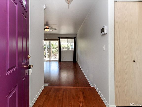 Gorgeous cherry stained oak hardwood floors are just beautiful!