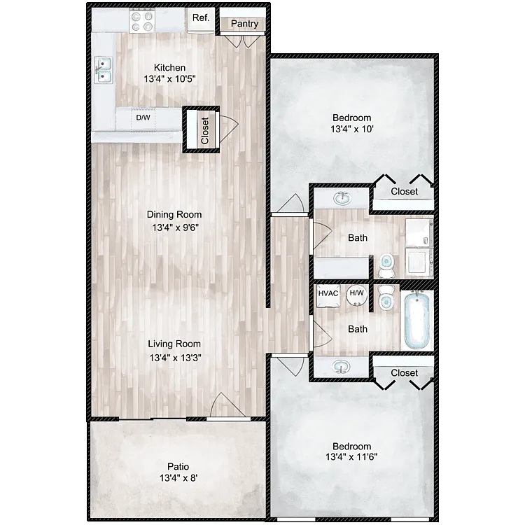 Floor plan The William
