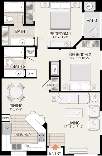 Floor plan Plan A