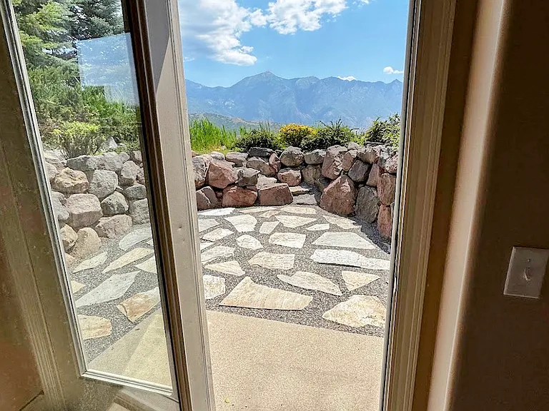 Private entrance into residence.