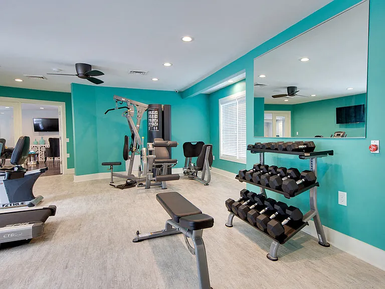 Montecito West Apartments gym in Raleigh NC