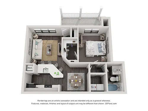 Floor plan A1