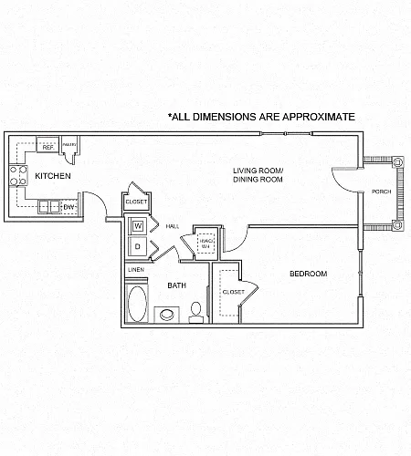 Floor plan 1P Floor Plan