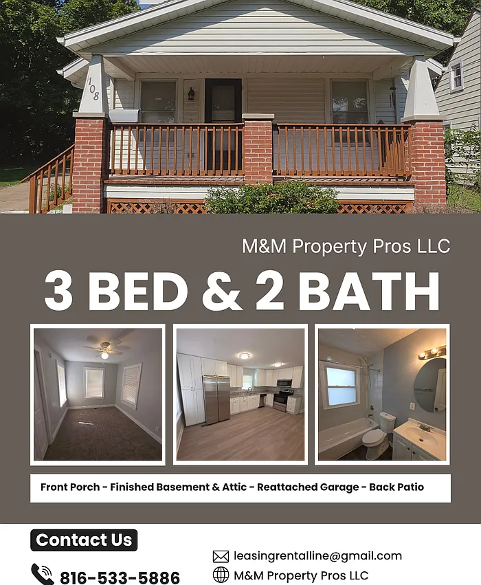 3 bed, 2.0 bath, 1230 sqft, $1,500 — Photo 1