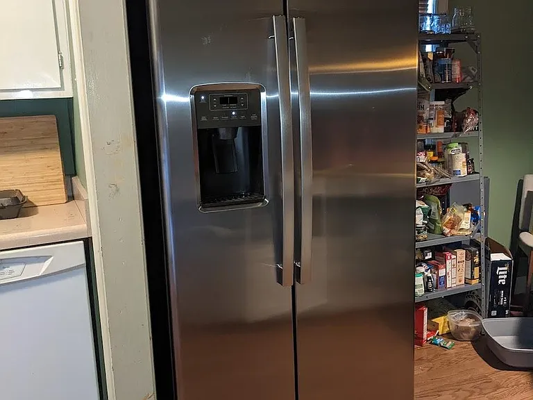 New Stainless Steel Side-by-side Refrigerator