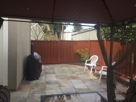 Another view of patio