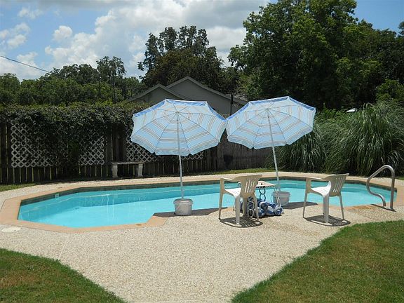 Pool and deck.
