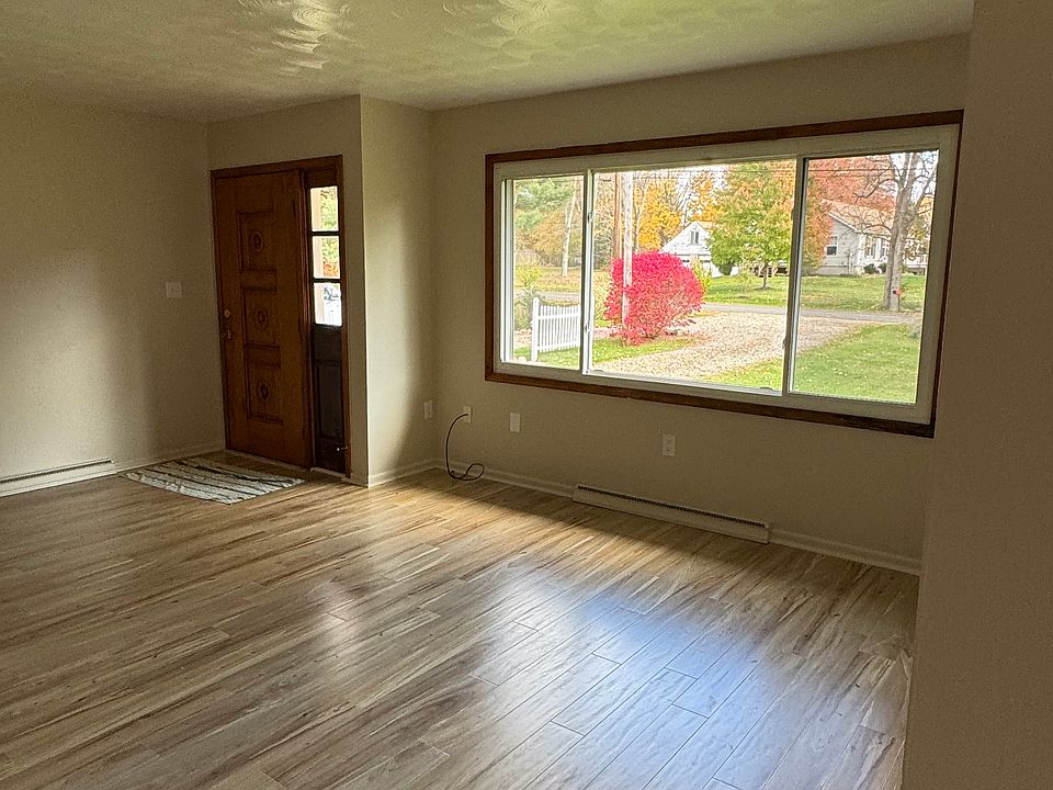 Living room with large picture window