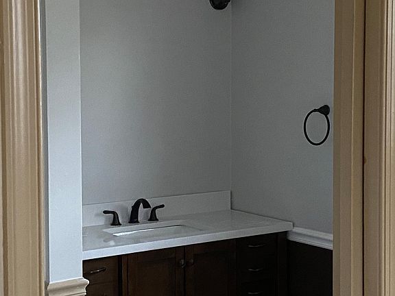 New vanity in the master bath