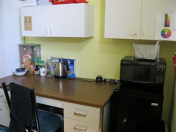 Back office or employee area