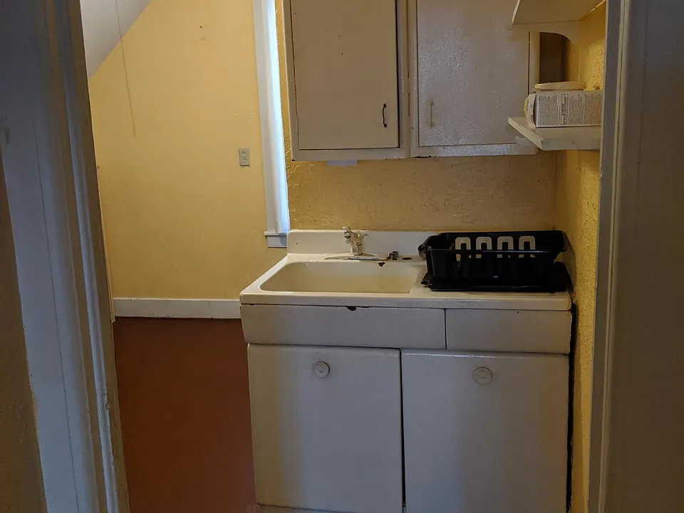 Kitchen from the hallway