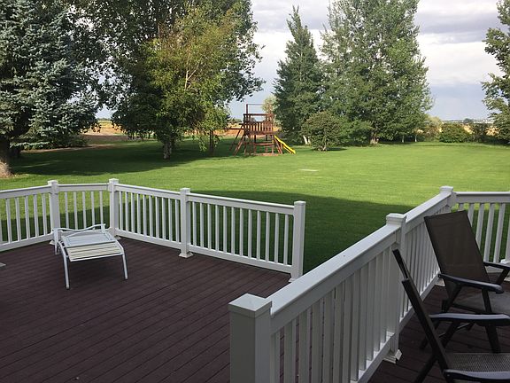 Lower tier and back yard