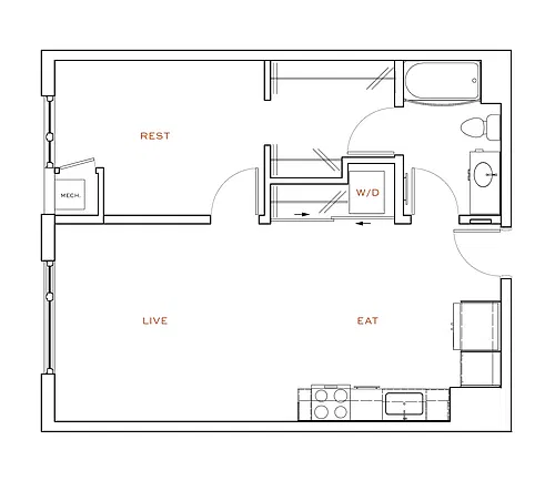 Floor plan C1