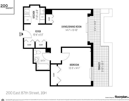 4th image of 200 E 87th St APT 16H