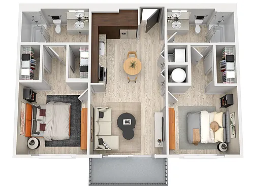 Floor plan B2