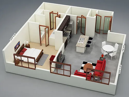 Floor plan A2