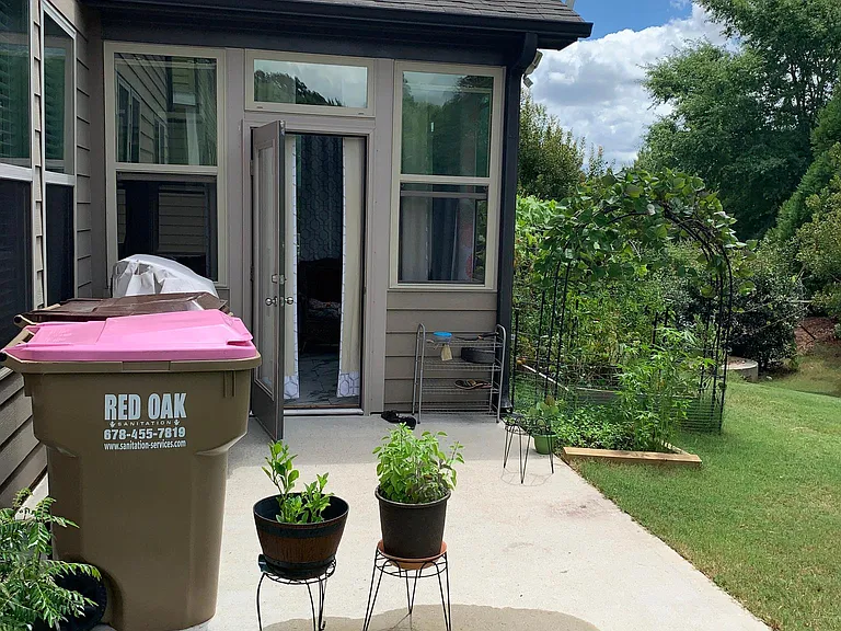 Sun Porch - backyard