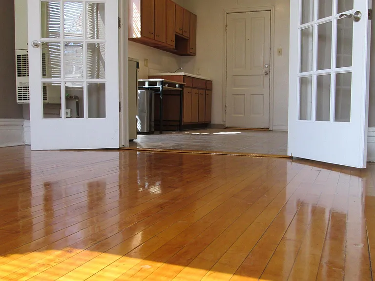 Living Room into Kitchen