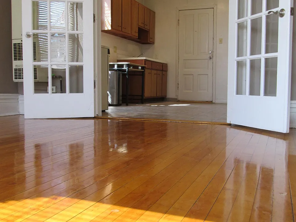 Living Room into Kitchen