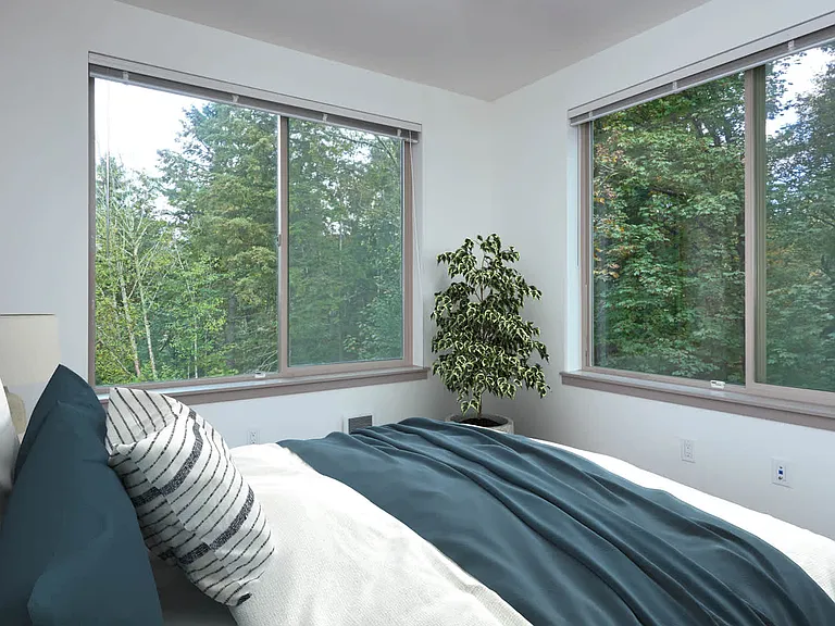 Carpeted Bedroom