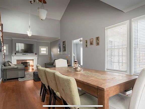 Dining room. Table sits 10 people