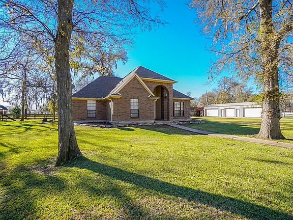 One acre lot with large oversized garage