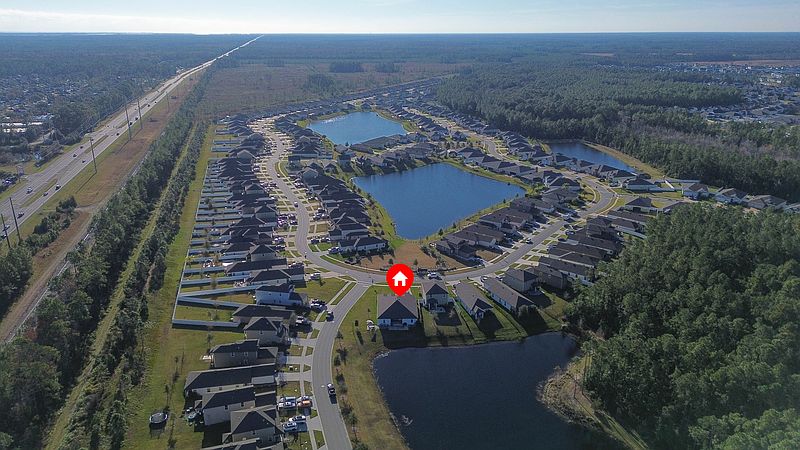 Corner homesite with water views