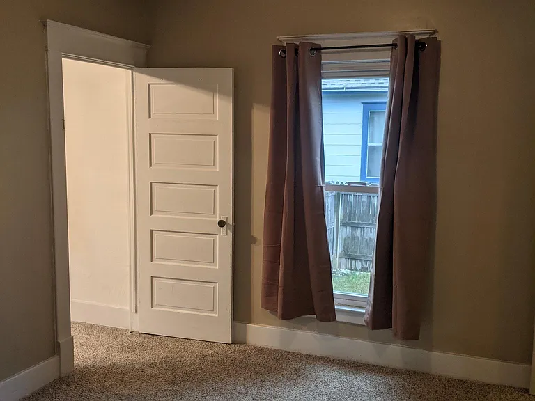 Bedroom #2. Connect to Bedroom #1 and bathroom.