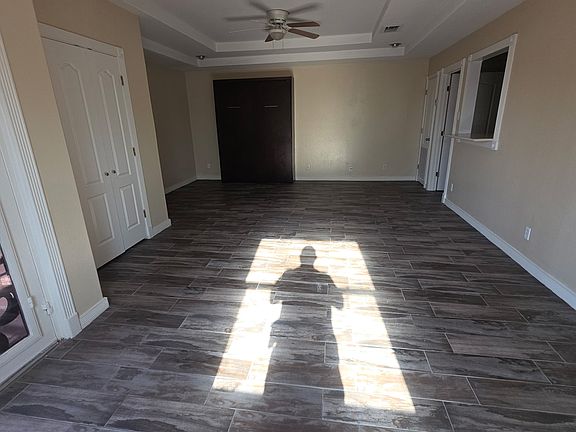living space with murphy bed