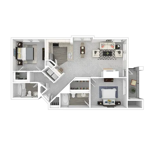 Floor plan Catamaran