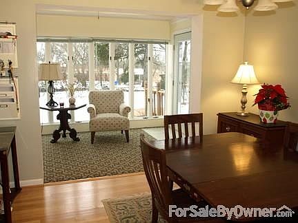 Dining room and Sun room