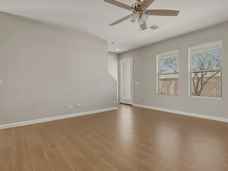Living room and front entrance