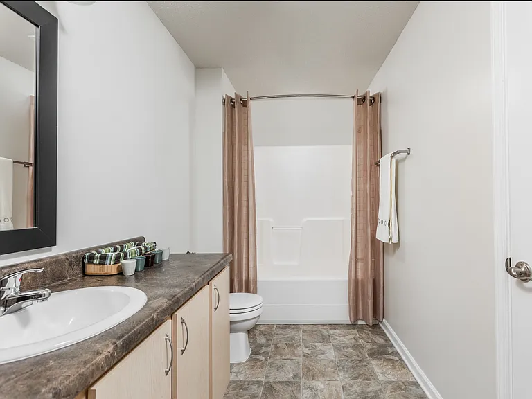 Spacious Guest Bathroom
