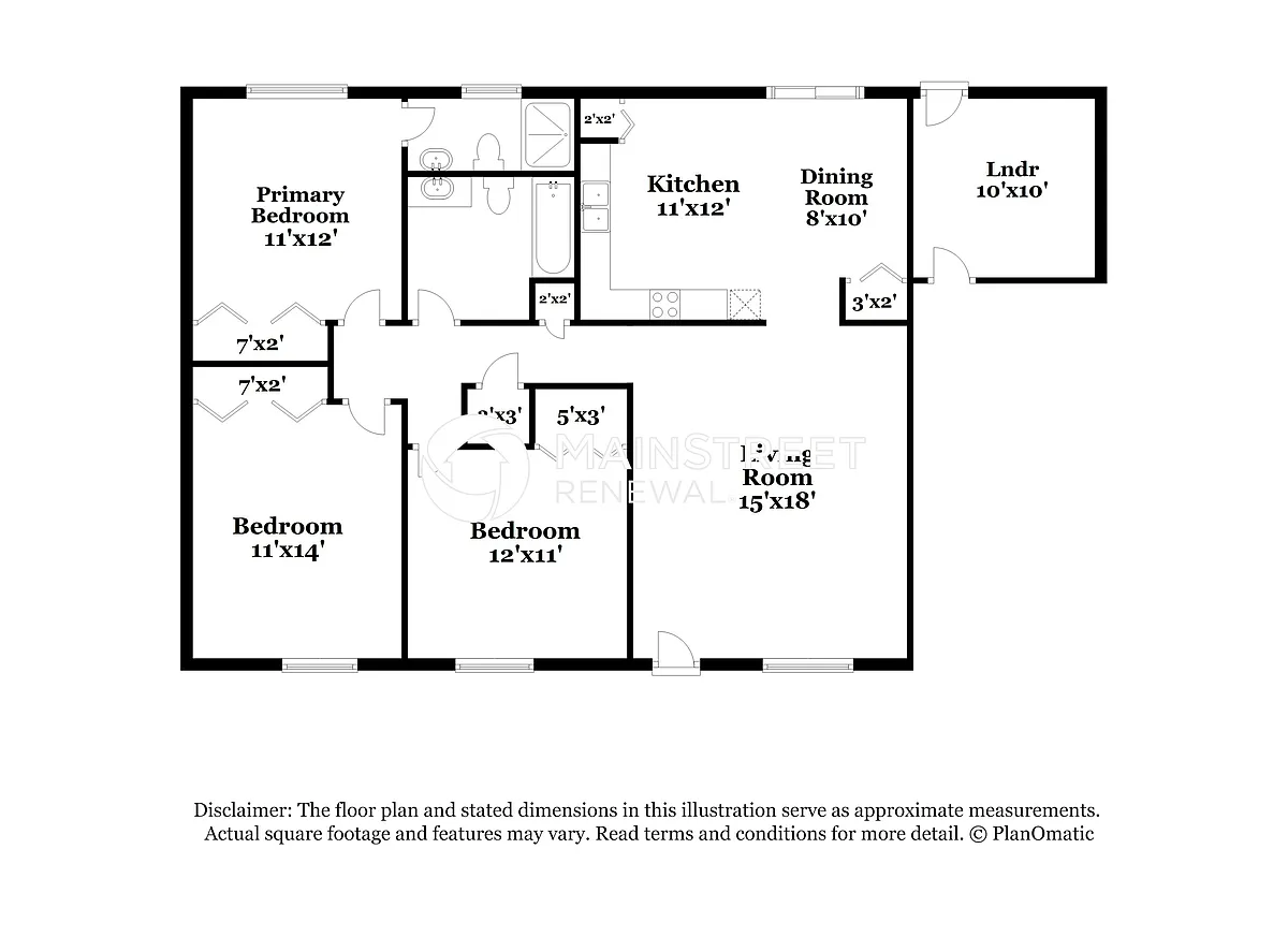 Floor Plan - 6343 W Cypress St