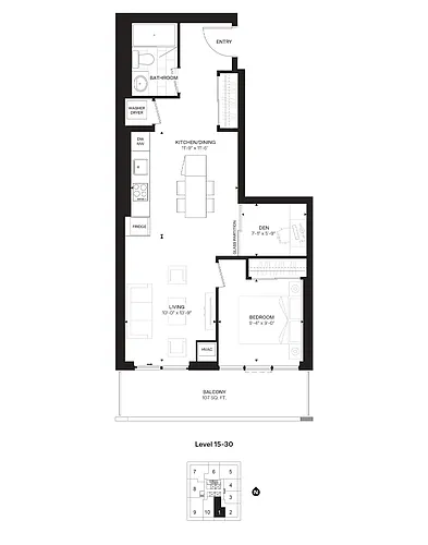 Floor plan Lotus II