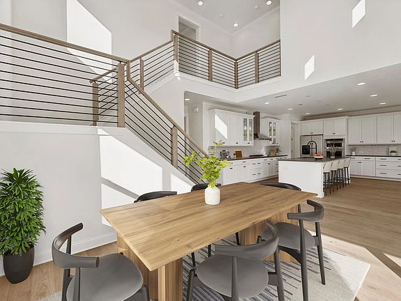 Kitchen Dining Virtually Staged