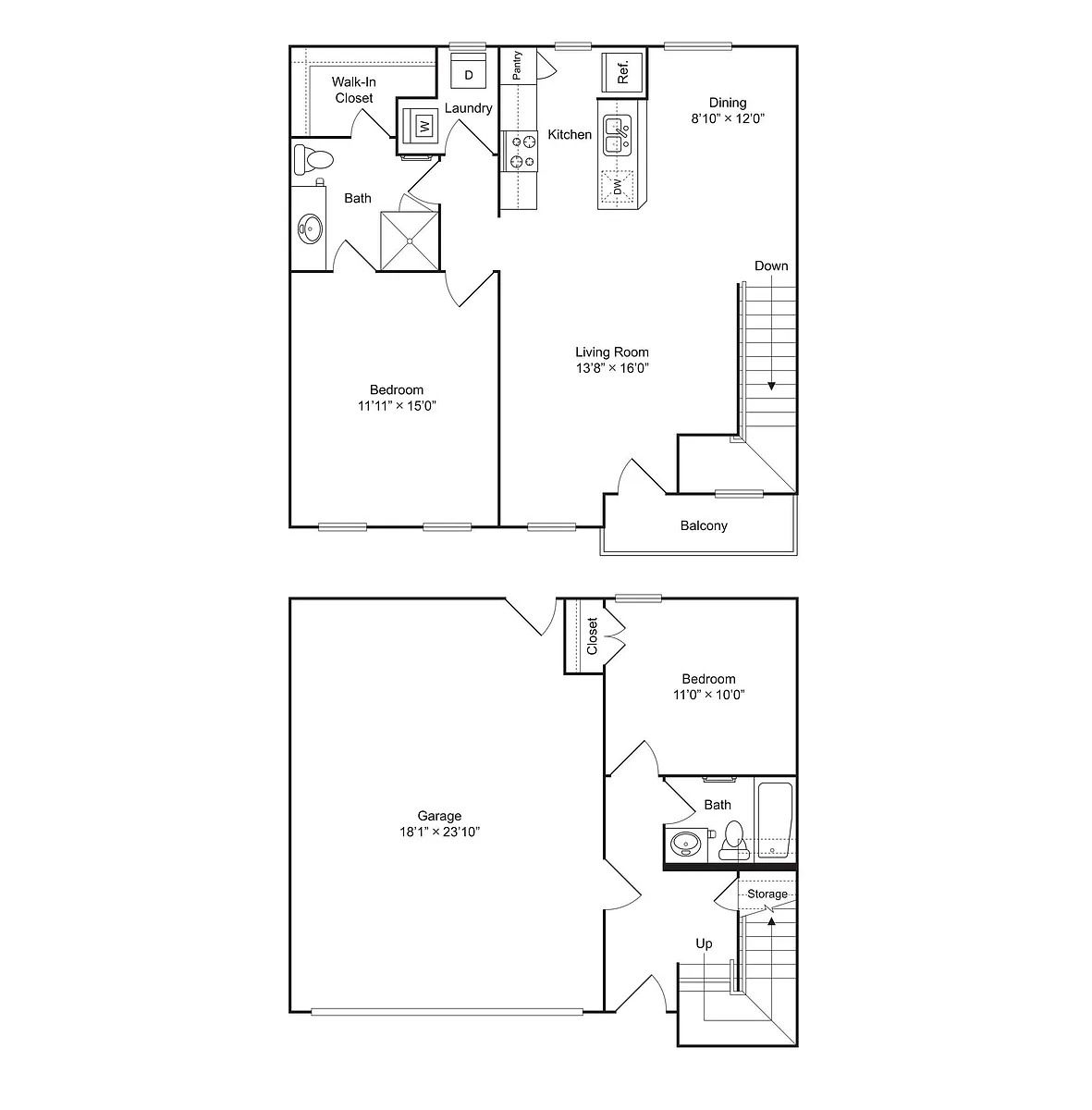 Floor plan Lakewood: The Mediterranean