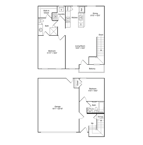 Floor plan Lakewood: The Mediterranean