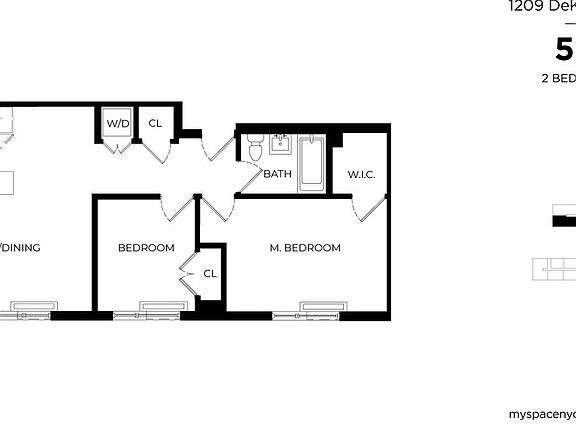 2nd image of 1209 Dekalb Ave #619