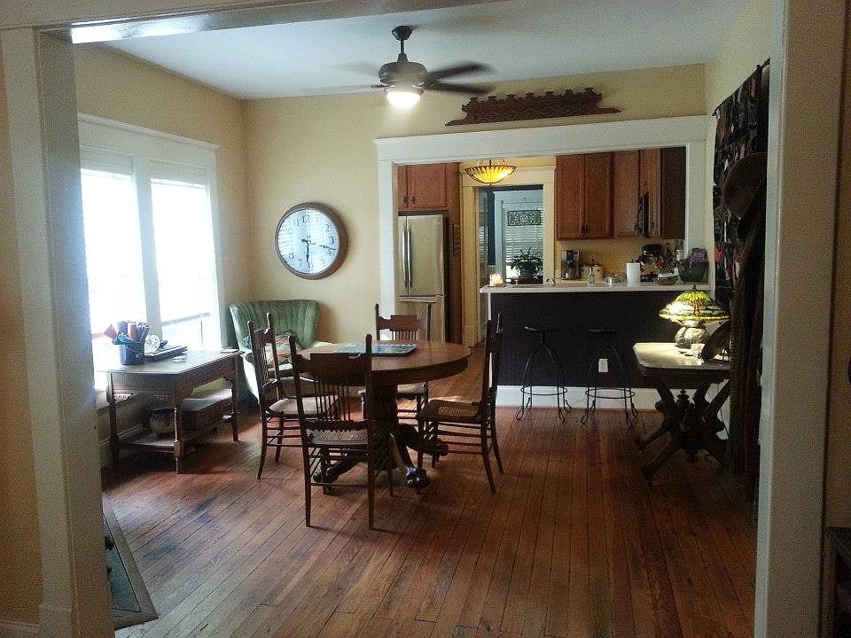 dining and kitchen from front room
