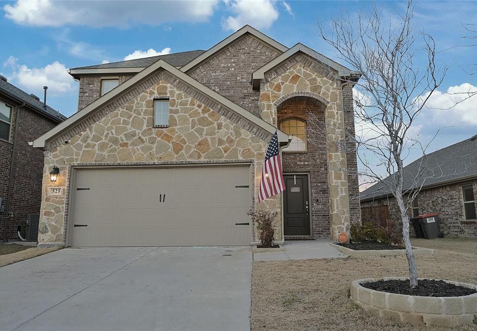 Front Brick & Stone Elevation