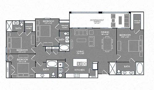 Floor plan D1